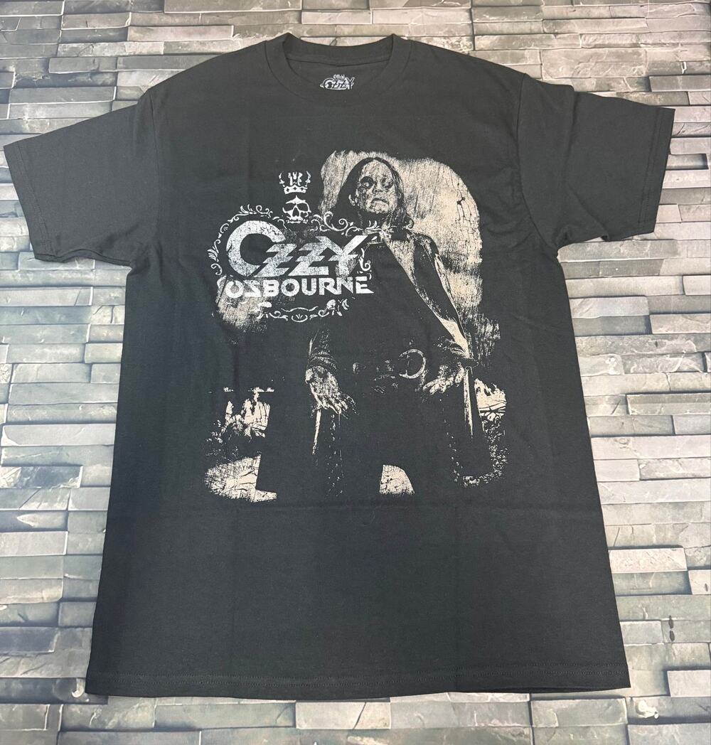 Ozzy Osbourne Black Rain Tribute Band Tee W/Back Hit